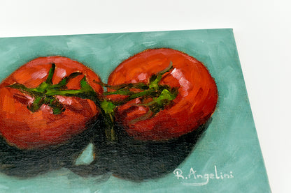 Pair of Tomatoes - Original Artwork