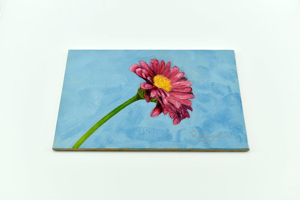 Pink Daisy - Original Artwork