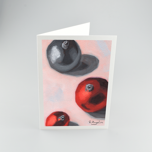 Baubles 1 - A5 Greetings Cards