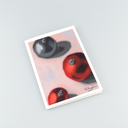 Baubles 1 - A5 Greetings Cards