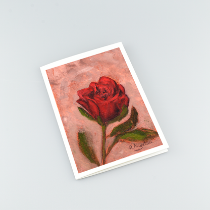 Red Rose - A5 Greetings Cards