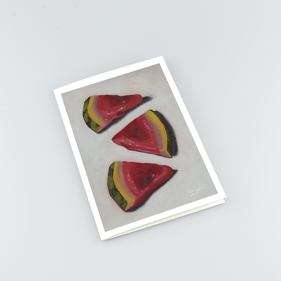 Watermelon Slices - A5 Greetings Cards