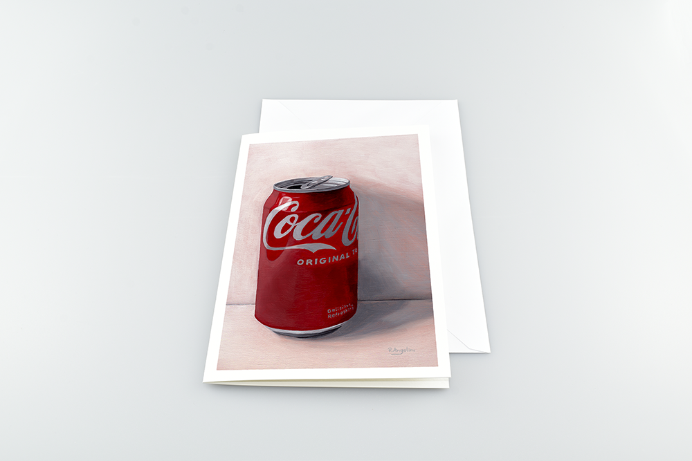 Can of Coca Cola - A5 Greetings Cards