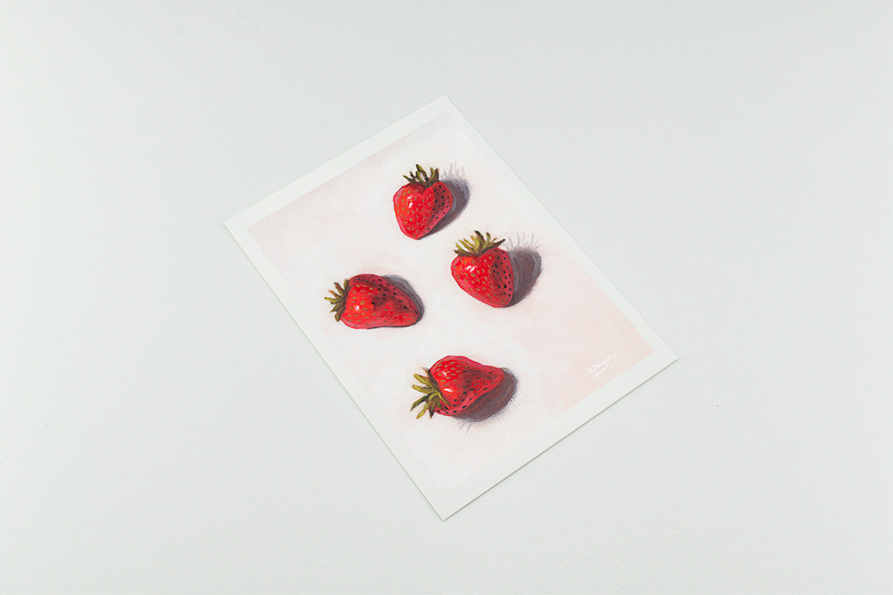 'Strawberries' - Giclee Print - Open Edition