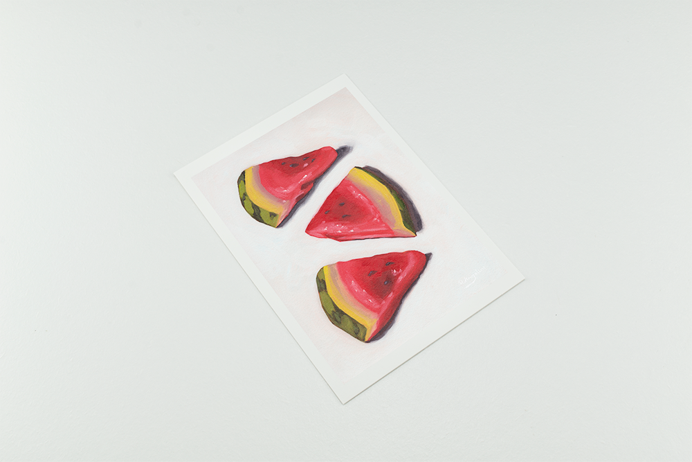 'Watermelon Slices' - Giclee Print - Open Edition