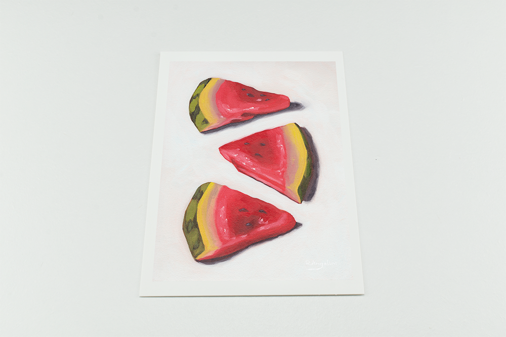 'Watermelon Slices' - Giclee Print - Open Edition