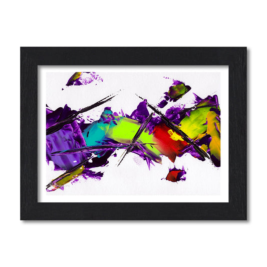 Purple Absorption | Abstract Art Print