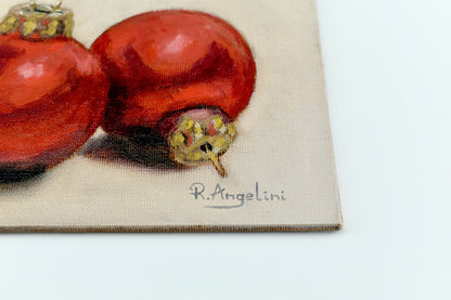 Red Baubles - Original Artwork