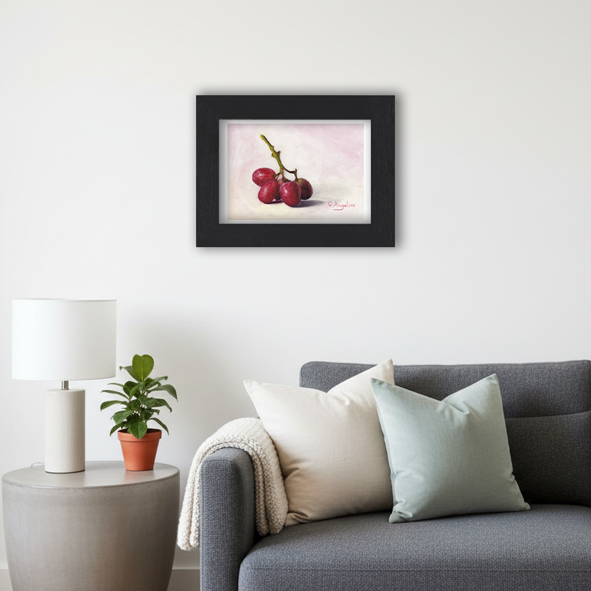 Red Grapes - Giclée Art Print