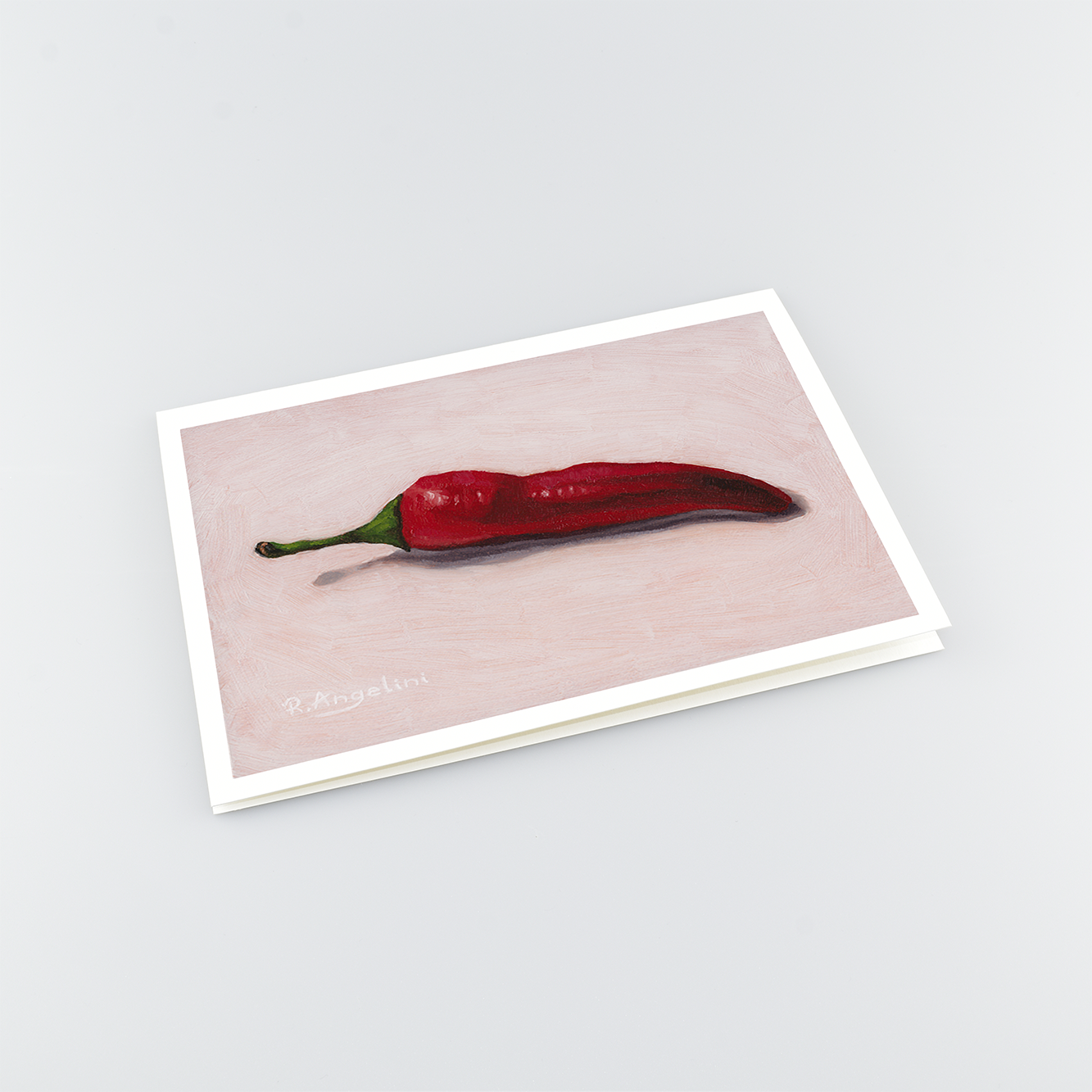 Red Chilli - A5 Greetings Cards Top Down