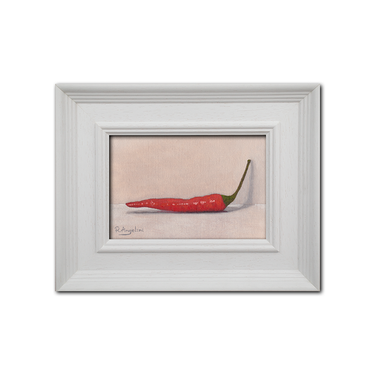 'Red Bird's Eye Chilli' - Original Oil Painting