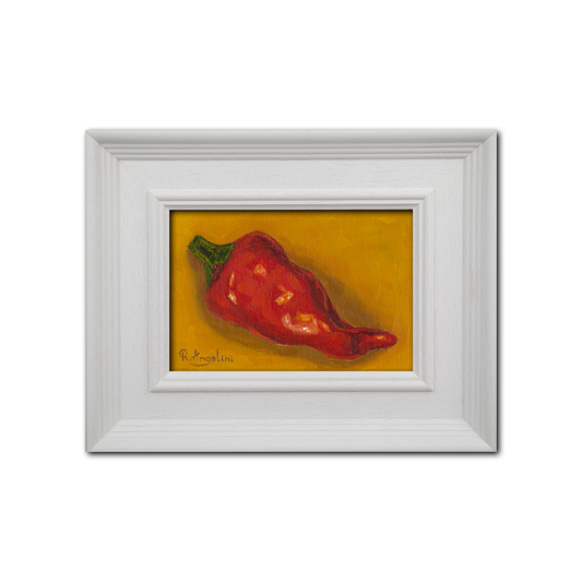 'Red Sweet Pepper' - Original Oil Painting