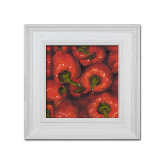 'Red Peppers' - Original Oil Painting