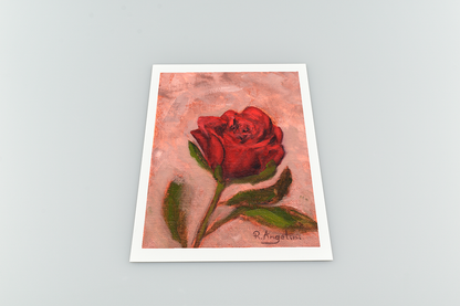 Red Rose Giclee Art Print
