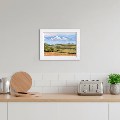 Rolling Fields | Landscape Art Print