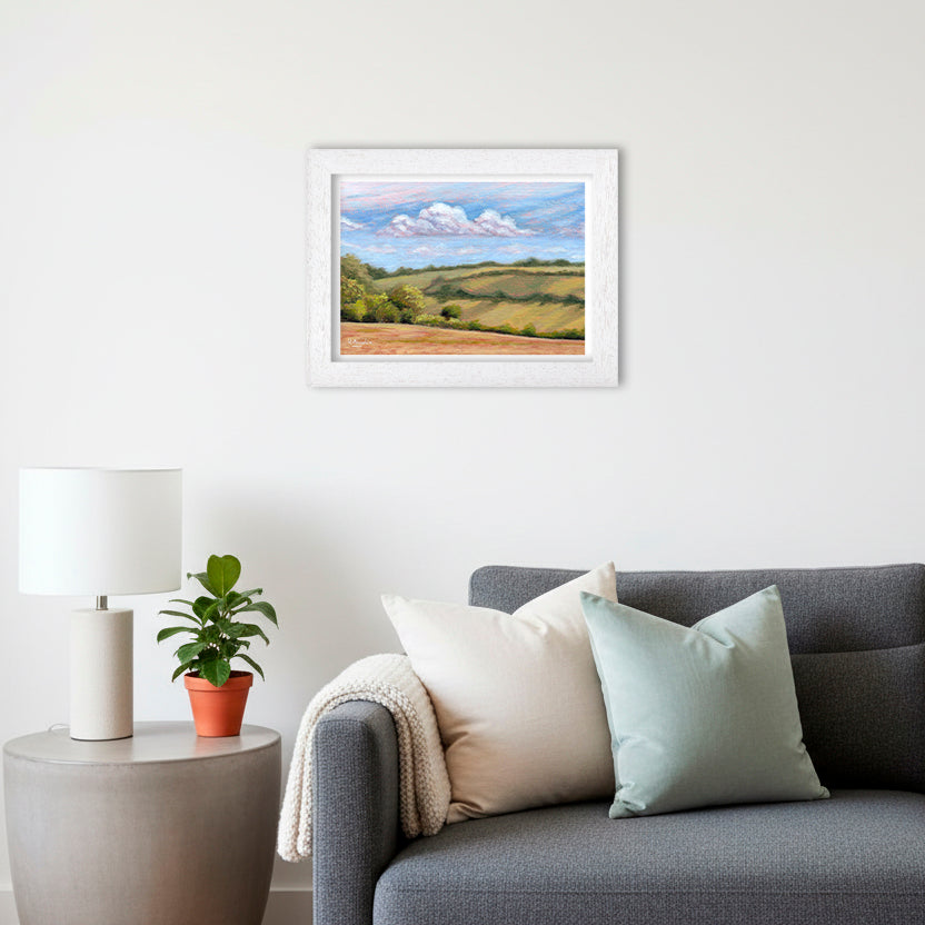 Rolling Fields | Landscape Art Print