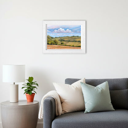 Rolling Fields | Landscape Art Print
