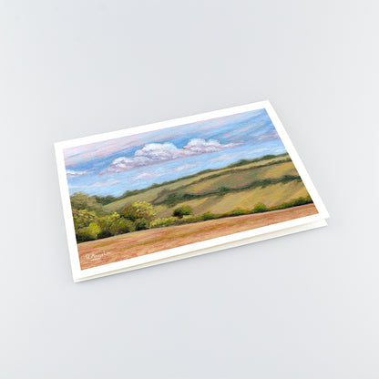 Rolling Fields - A5 Greetings Cards