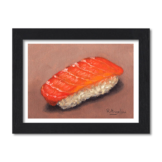 Salmon Sushi | Still Life Art Print