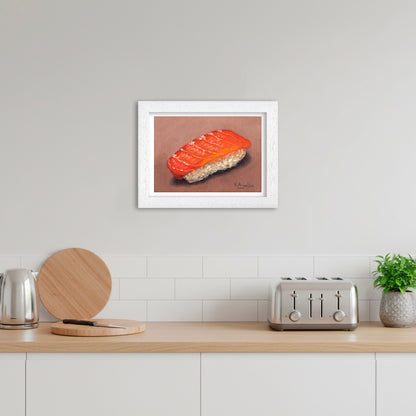 Salmon Sushi | Still Life Art Print