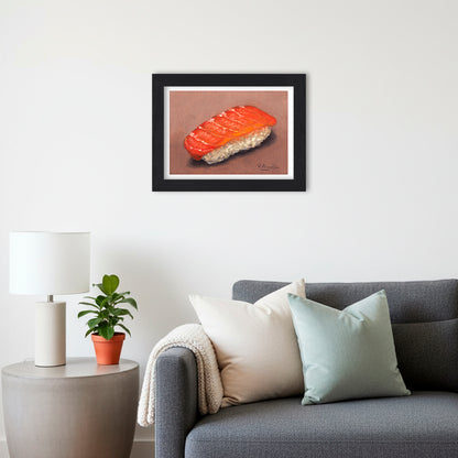 Salmon Sushi | Still Life Art Print