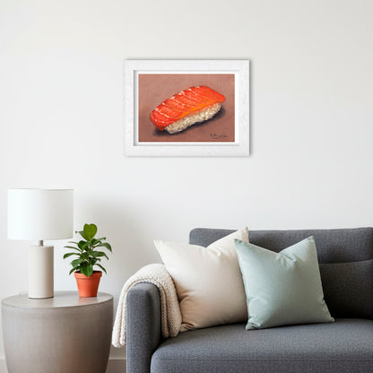 Salmon Sushi | Still Life Art Print