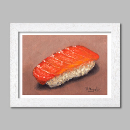 Salmon Sushi | Still Life Art Print