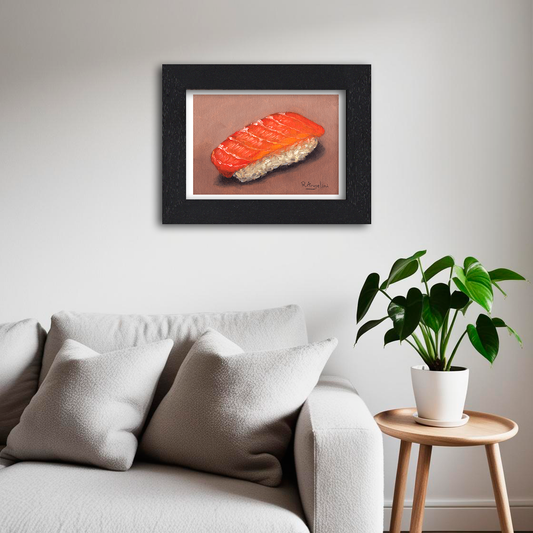 Salmon Sushi - Giclee Art Print