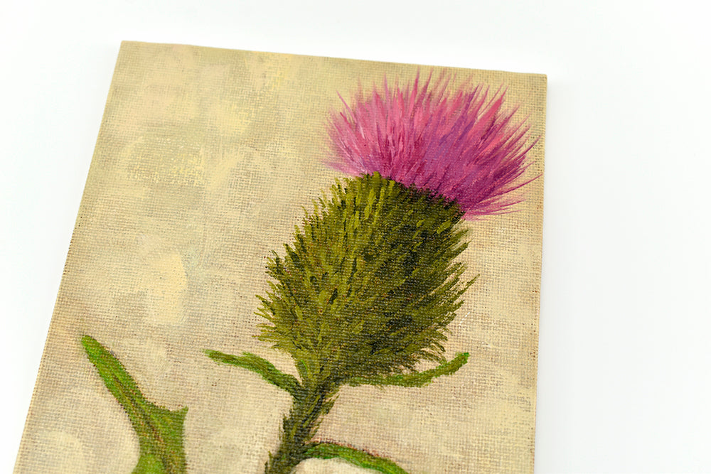 Scottish Thistle - Original Artwork