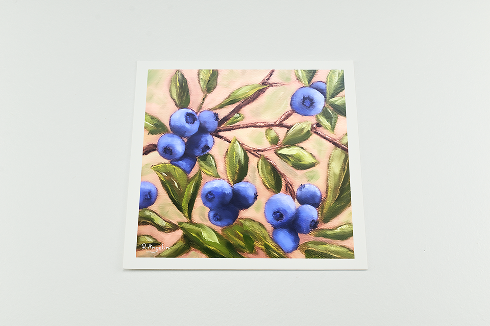 'Blueberry Bush' - Giclee Print - Open Edition