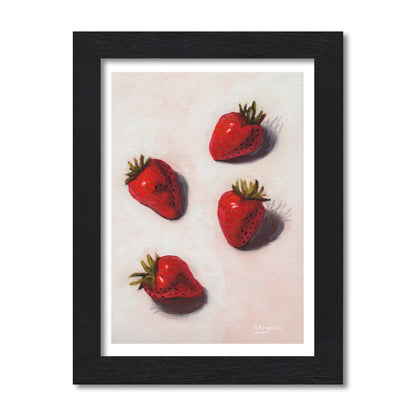 Strawberries | Still Life Art Print