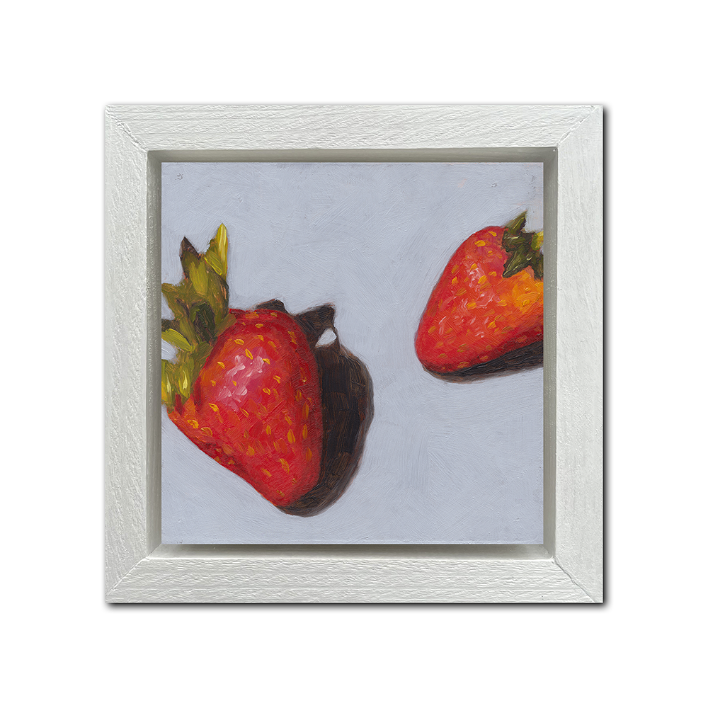 'Strawberries 2 of 3' - Original Oil Painting