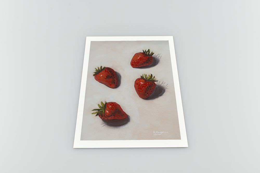Strawberries 2 Giclee Art Print