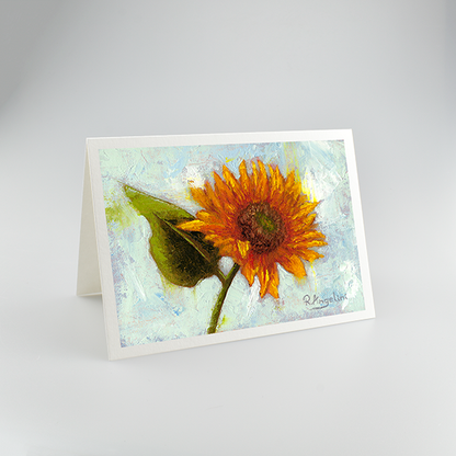 Sunflower - A5 Greetings Cards