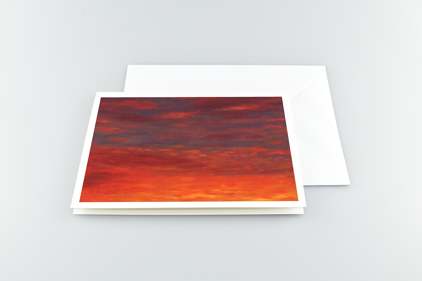 Sunset - A5 Greetings Cards with Envelope