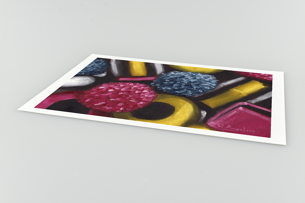 Sweets Giclee Art Print Close Up