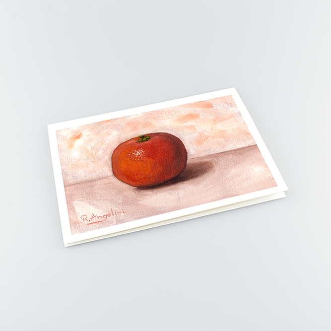 Tangerine - A5 Greetings Cards Top Down