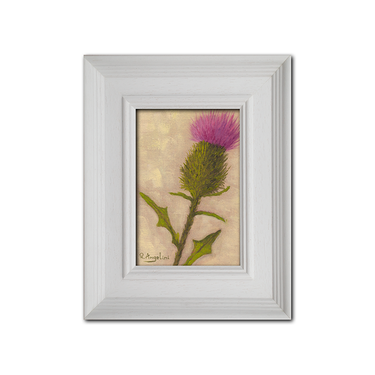 'Scottish Thistle' - Original Oil Painting