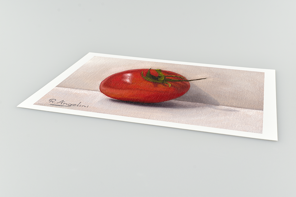 Tomato Giclee Art Print Close Up