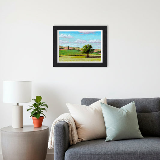 Tree in Field - Giclée Art Print