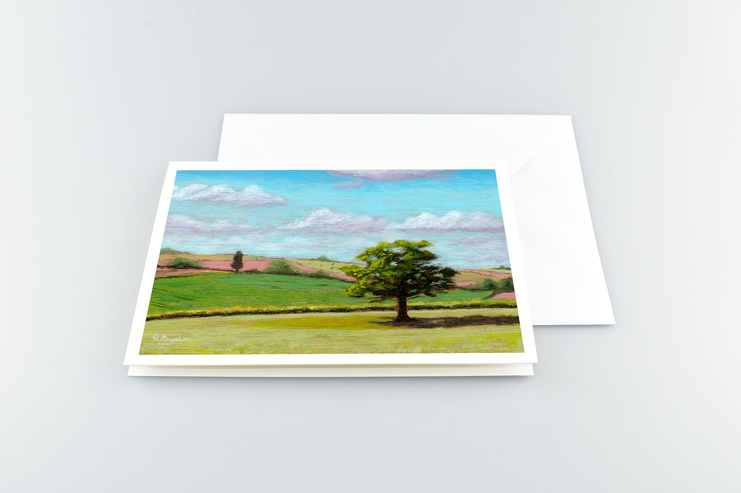 Tree in Field - A5 Greetings Cards