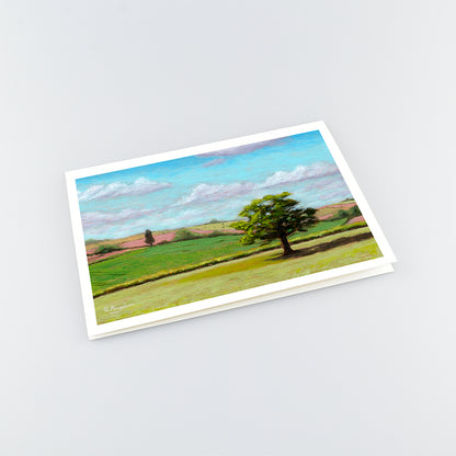Tree in Field - A5 Greetings Cards
