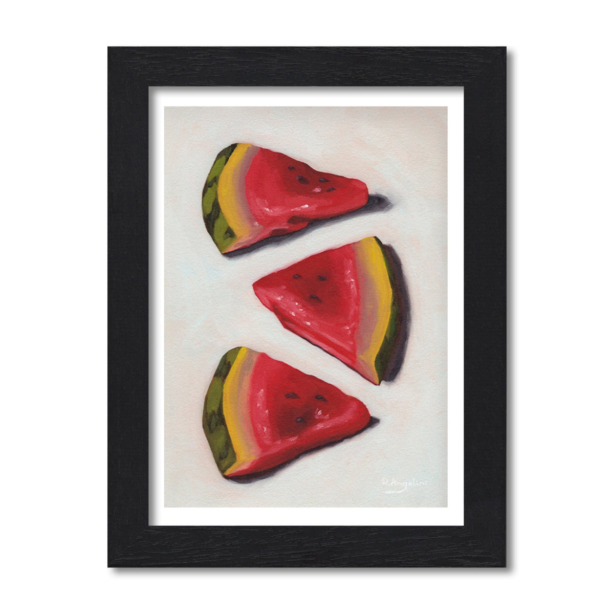 Watermelon Slices | Still Life Art Print