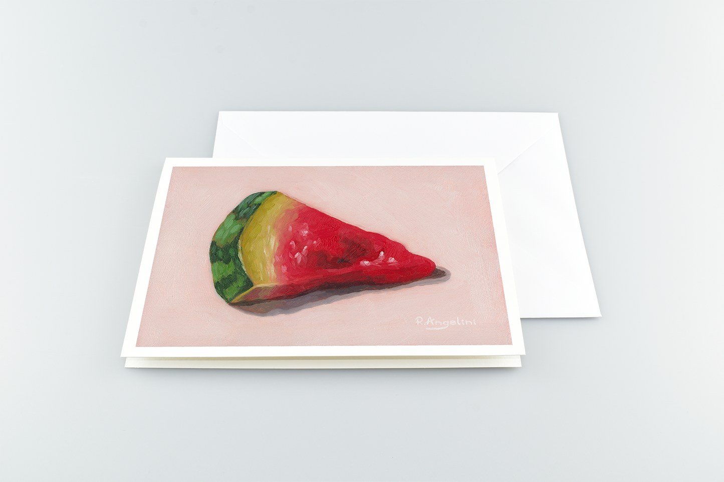 Watermelon Slice - A5 Greetings Cards with Envelope