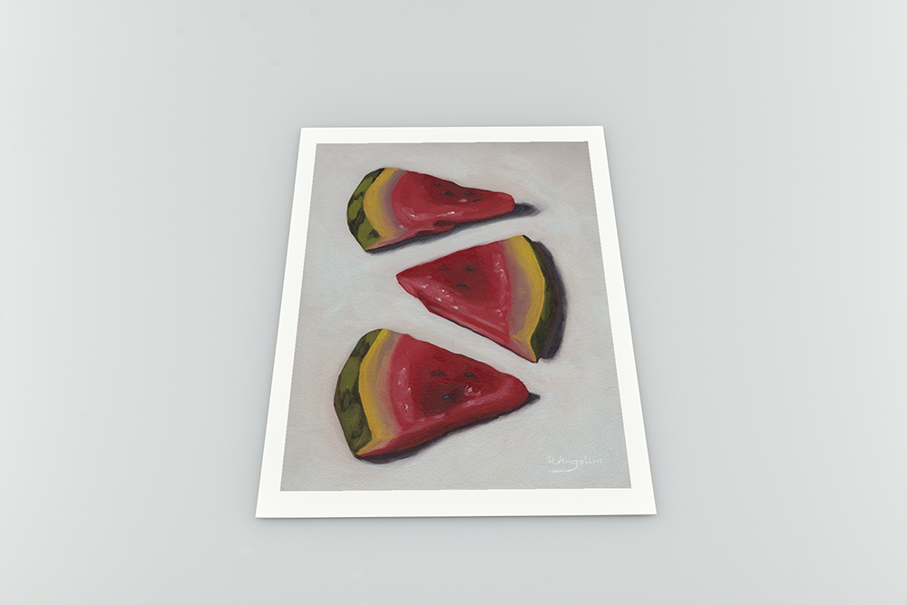 Watermelon Slices Giclee Art Print