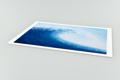 Wave Giclee Art Print Close Up