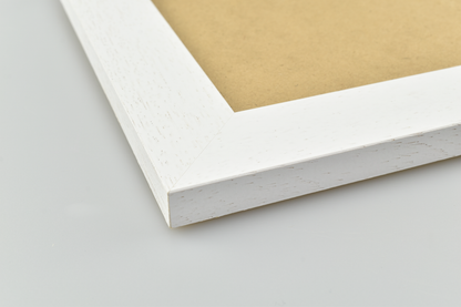 White Frame Detailed Close Up