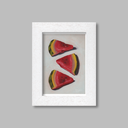 Watermelon Slices - Giclee Art Print