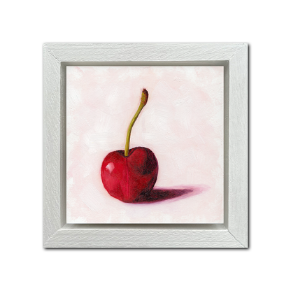 White Framed Cherry - Original Artwork