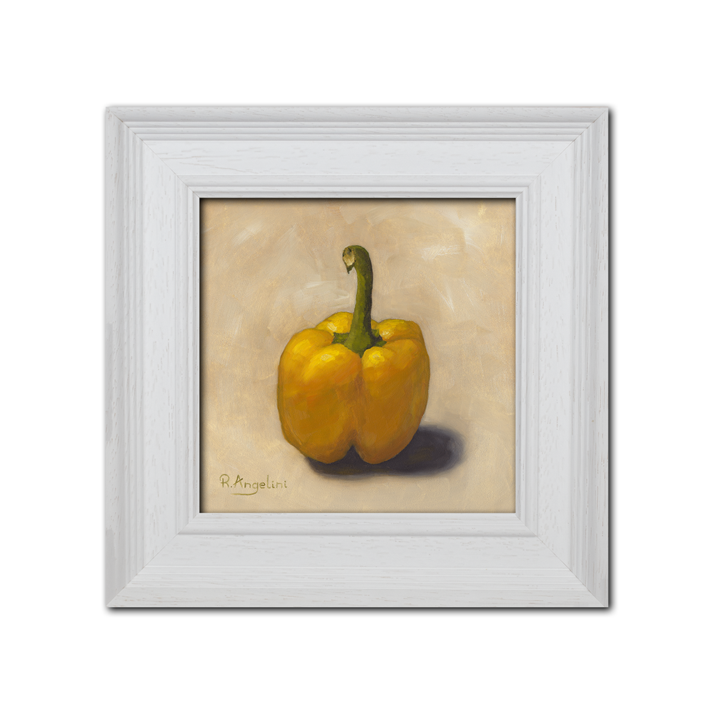 'Yellow Pepper' - Original Oil Painting